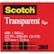 Scotch Transparent Tape, 1" Core, 1/2"x 36 Yds, 12/PK MMM600121296PK - alternate 1